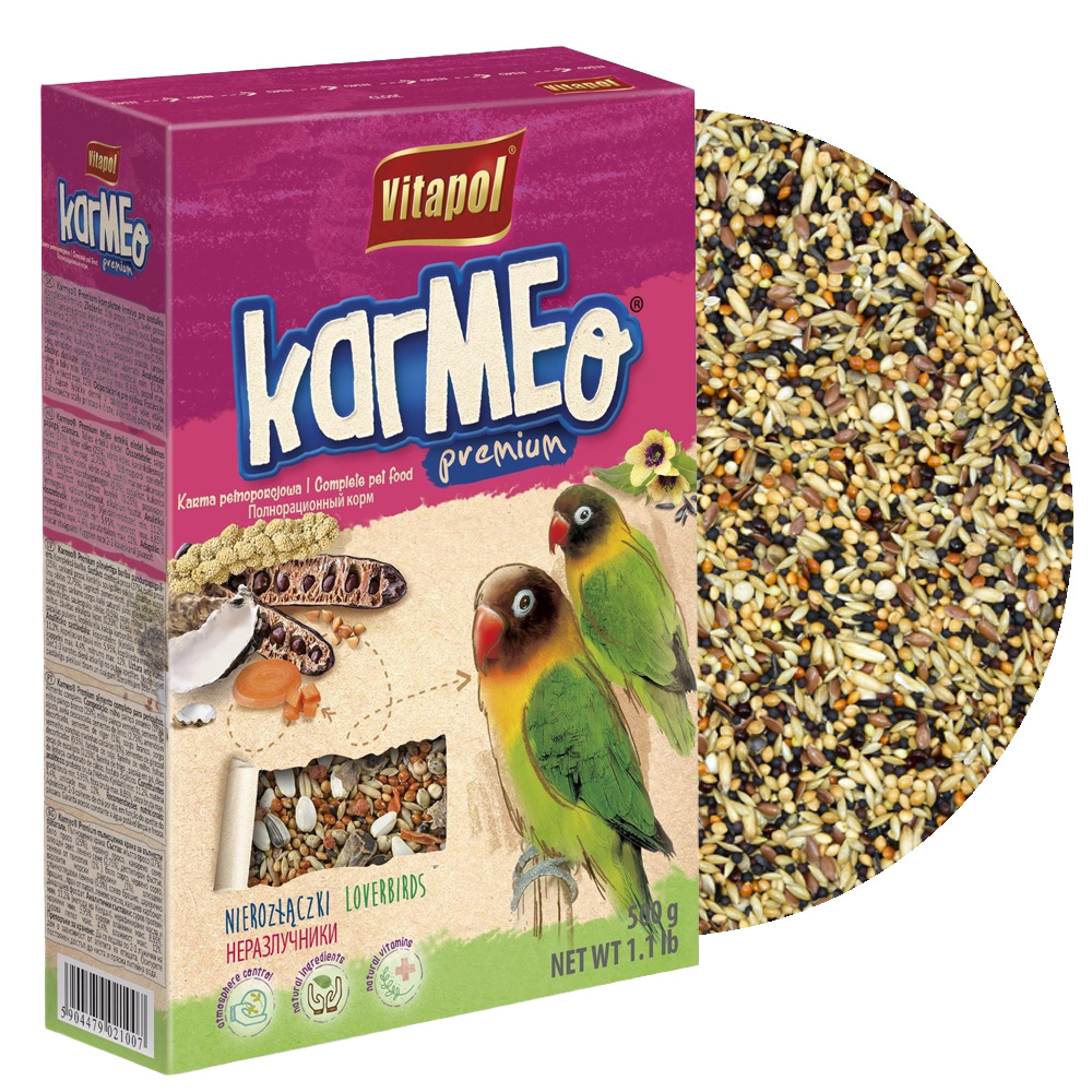 Vitapol Karmeo Premium Karma dla Papużek Nierozłączek 500g